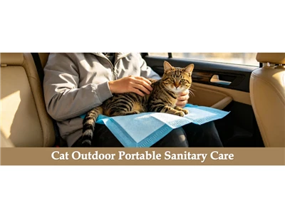 Perawatan Sanitasi Portabel Luar Ruangan Kucing