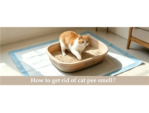 Bagaimana cara menghilangkan bau kencing kucing?